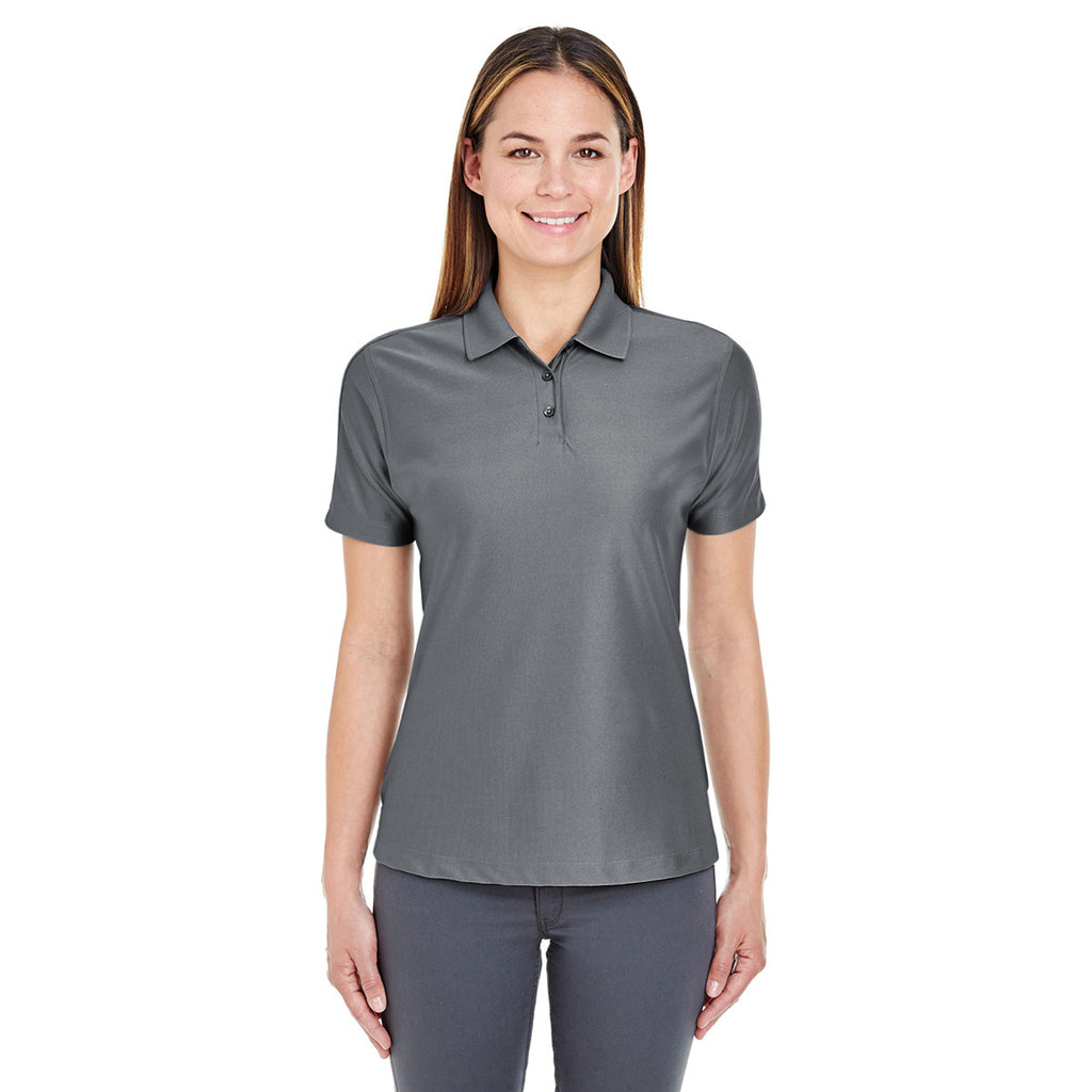 UltraClub Women's Charcoal Cool & Dry Elite Performance Polo