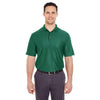UltraClub Men's Forest Green Cool & Dry Elite Performance Polo