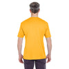 UltraClub Men's Gold Cool & Dry Sport Performance Interlock T-Shirt