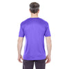 UltraClub Men's Purple Cool & Dry Sport Performance Interlock T-Shirt