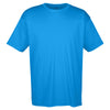 UltraClub Men's Sapphire Cool & Dry Sport Performance Interlock T-Shirt