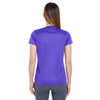 UltraClub Women's Purple Cool & Dry Sport Performance Interlock T-Shirt