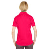 UltraClub Women's Red Cool & Dry Sport Performance Interlock Polo