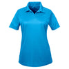 UltraClub Women's Sapphire Cool & Dry Sport Performance Interlock Polo