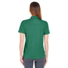 UltraClub Women's Forest Green Cool & Dry Stain-Release Performance Polo