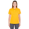 UltraClub Women's Gold Cool & Dry Stain-Release Performance Polo