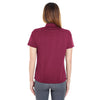 UltraClub Women's Maroon Cool & Dry Stain-Release Performance Polo