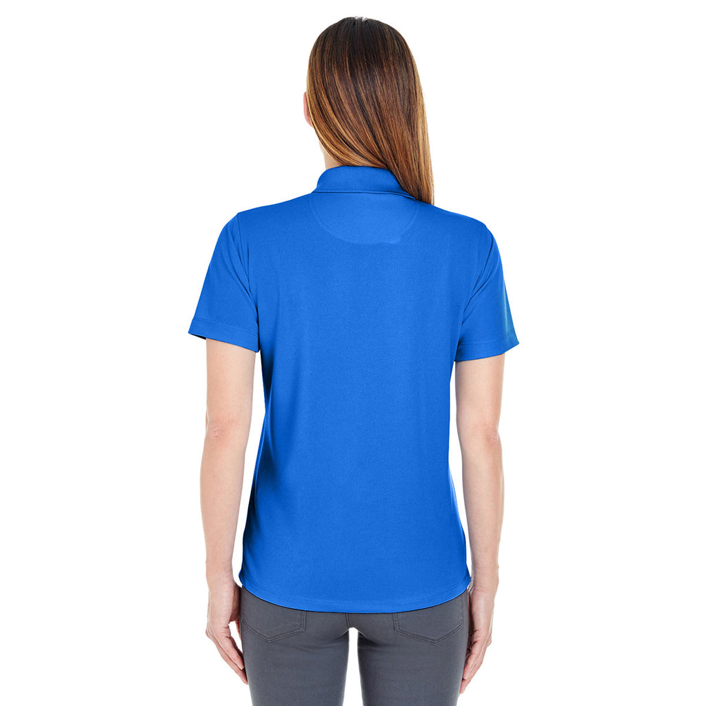 UltraClub Women's Royal Cool & Dry Stain-Release Performance Polo
