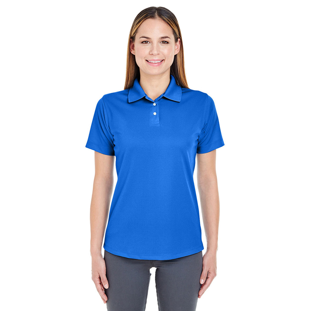 UltraClub Women's Royal Cool & Dry Stain-Release Performance Polo