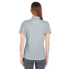 UltraClub Women's Silver Cool & Dry Stain-Release Performance Polo