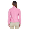 UltraClub Women's Pink Iceberg Fleece Full-Zip Jacket