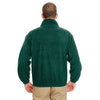 UltraClub Men's Forest Green Iceberg Fleece Full-Zip Jacket