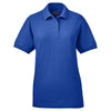 UltraClub Women's Royal Whisper Pique Polo