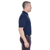 UltraClub Men's Navy Whisper Pique Polo with Pocket