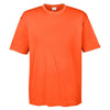 UltraClub Men's Bright Orange Cool & Dry Basic Performance T-Shirt