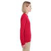 UltraClub Women's Red Cool & Dry Performance Long-Sleeve Top
