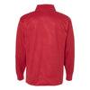 J. America Men's Red Volt Polyester Quarter-Zip Sweatshirt