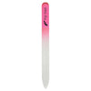 HIT Pink Glass Nail File in Sleeve