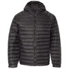 Weatherproof Men's Black 32 Degrees Hooded Packable Down Jacket