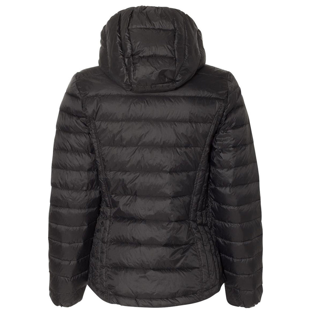 Weatherproof Women's Black 32 Degrees Hooded Packable Down Jacket
