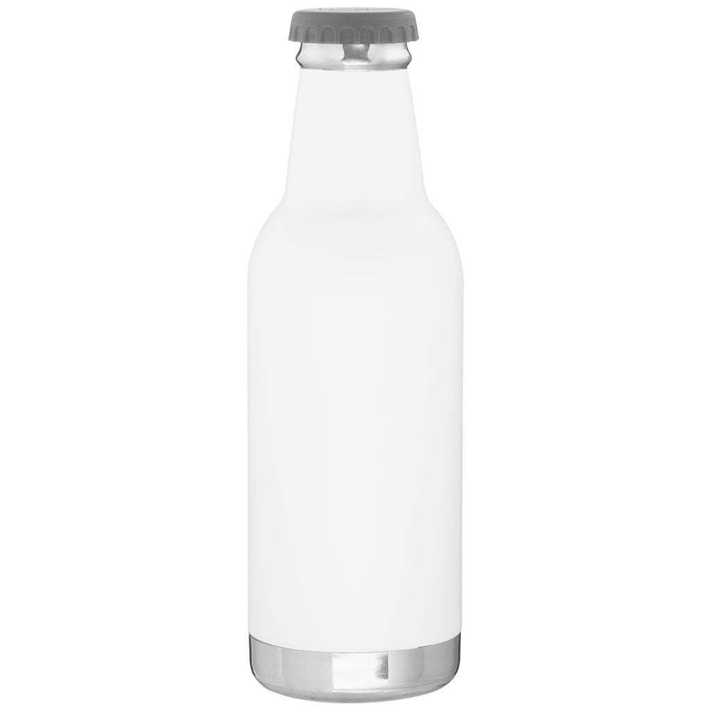 H2Go Matte White Retro 20.9 Water Bottle