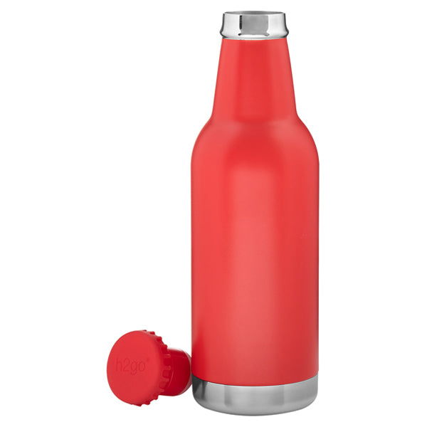 H2Go Matte Red Retro 20.9 Water Bottle
