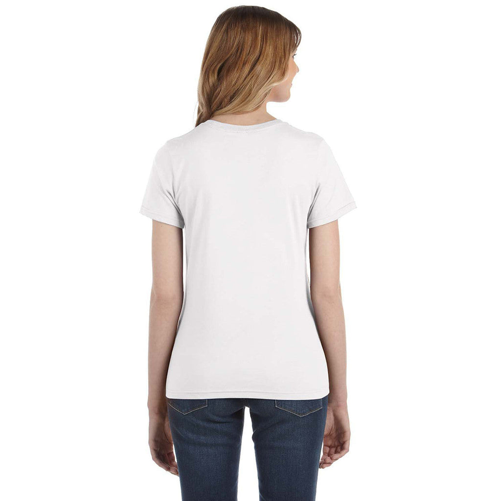 Gildan Women's White Lightweight T-Shirt