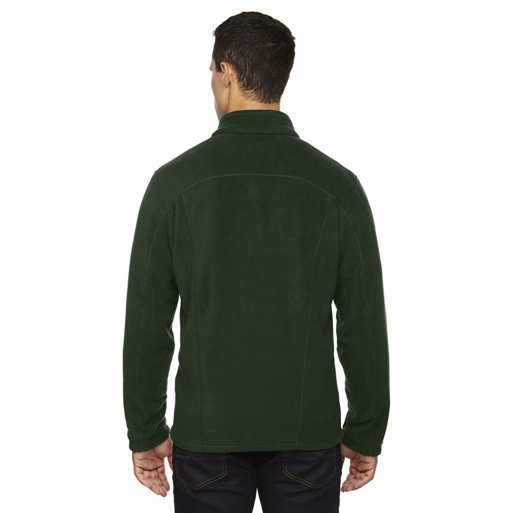 North End Men's Forest Green Voyage Fleece Jacket