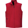 North End Men's Classic Red Voyage Fleece Vest