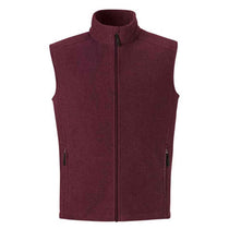 Core 365 Men's Burgundy Journey Fleece Vest