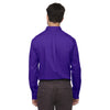 Core 365 Men's Campus Purple Operate Long-Sleeve Twill Shirt