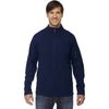 North End Men's Night Generate Textured Fleece Jacket