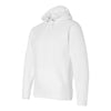 J. America Men's White Premium Hooded Sweatshirt