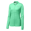 Nike Women's Green Glow Full-Zip Cover-Up