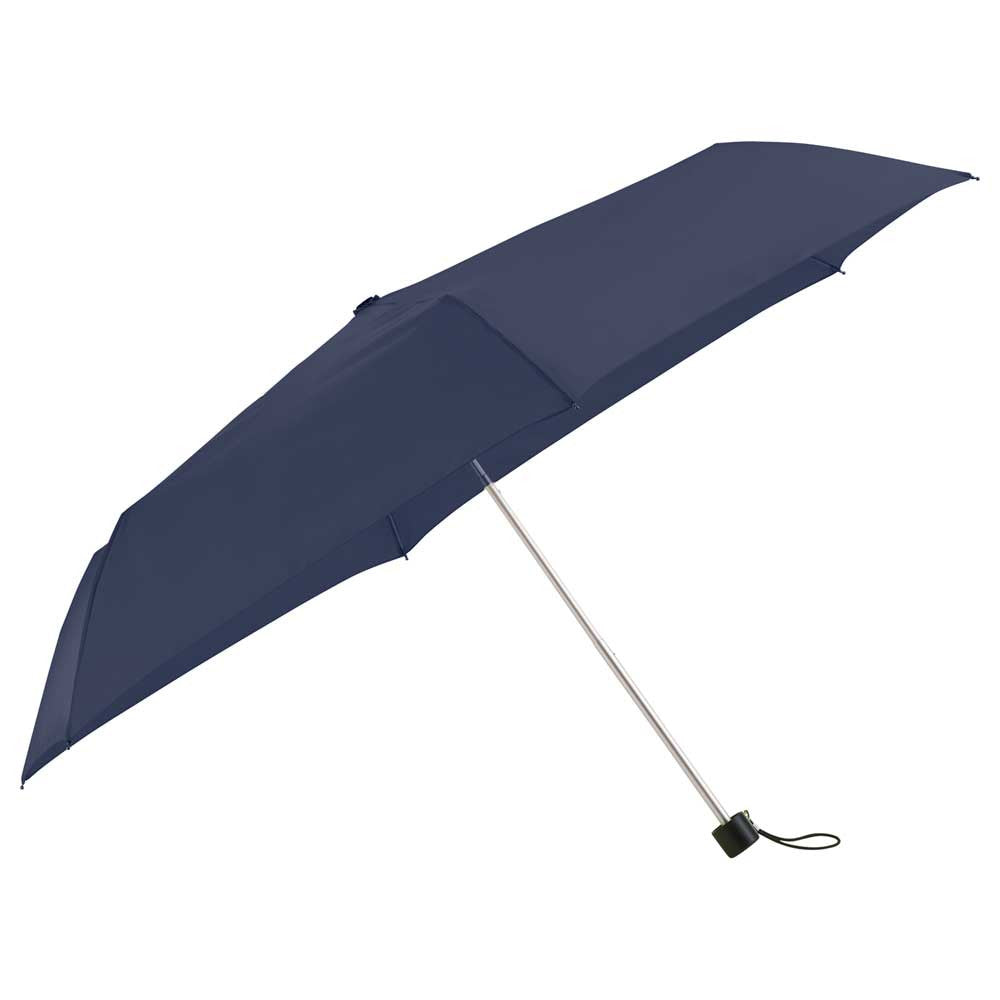 Totes Navy 39" Folding Mini Umbrella