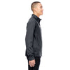 North End Men's Carbon/Black Two-Tone Brush Back Jacket