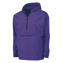 Charles River Youth Purple Pack-N-Go Pullover