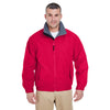 UltraClub Men's Red/Charcoal Adventure All-Weather Jacket