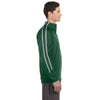 Russell Athletic Men's Dark Green/Steel Tech Fleece Quarter-Zip Cadet