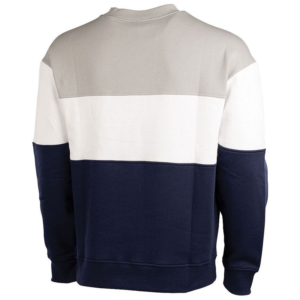 Charles River Unisex Light Grey/White/Navy Westerly Crew