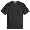 40 Grit Men's Black Performance Relaxed Fit Pocket Tee