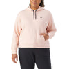 AKHG Women's Champagne Pink Plus Crosshaul Hooded Sweatshirt