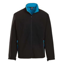 Landway Men's Electric Blue Ridge Soft-Shell with Contrst Trim