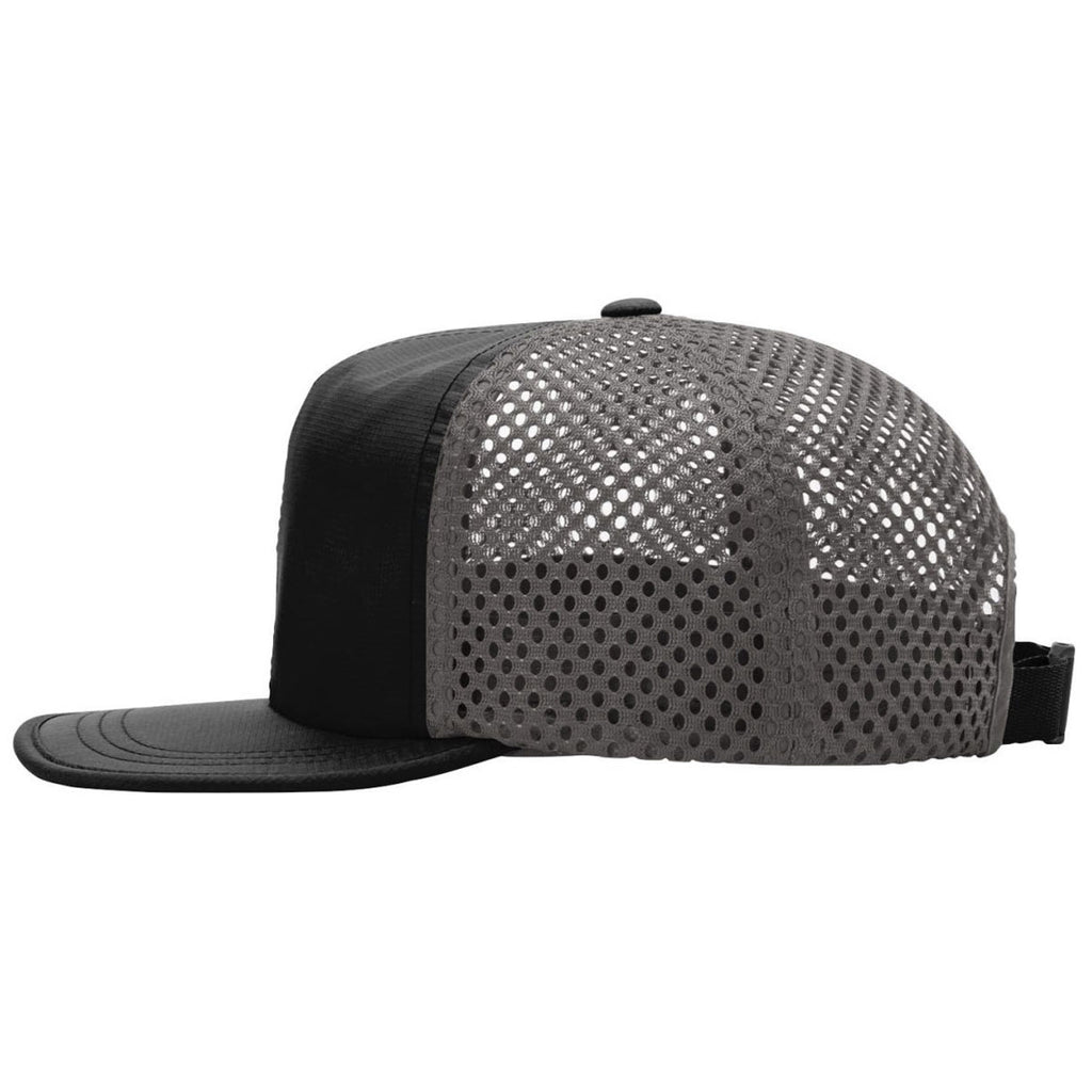 Richardson Black/Charcoal Rogue Hat