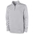 Charles River Men's Heather Grey Franconia Quilted Pullover