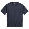 Duluth Men's Navy Longtail Tee Short Sleeve Shirt with Pocket