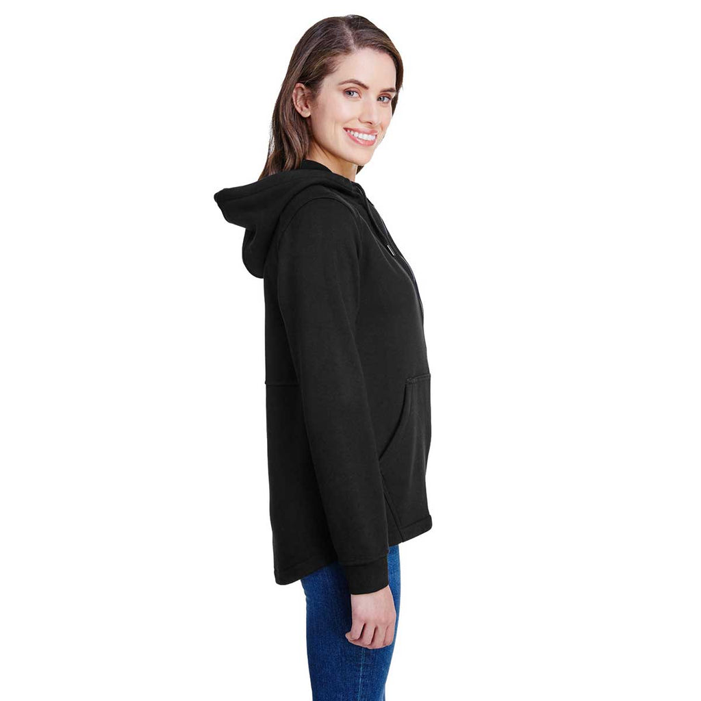 Dri Duck Women's Black Parker Fleece Jacket