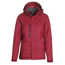 Landway Women's Heather Fuchsia Odyssey Thermal Parka