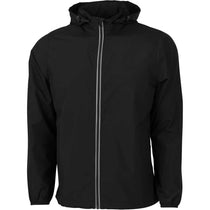 Charles River Men's Black Pack-N-Go Full Zip Reflective Jacket