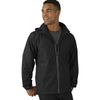 Charles River Men's Black Pack-N-Go Full Zip Reflective Jacket